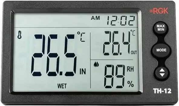 Термогигрометр RGK TH-12 779272 RGK с поверкой