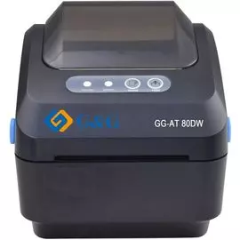 Термопринтер G&amp;G GG-AT-80DW-W (для печ.накл.) стационарный черный