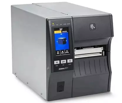 Термопринтер Zebra ZT41143-T4E0000Z TT Printer ZT411; 4'', 300 dpi, Euro and UK cord, Serial, USB, 10/100 Ethernet, Bluetooth 4.1/MFi, USB Host, Peel