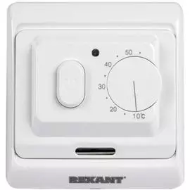 Терморегулятор Rexant 51-0530 механический с датчиком температуры пола и воздуха, 3680 Вт
