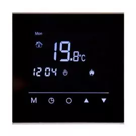 Терморегулятор Rexant R300B 51-0575 сенсорный программируемый, черный