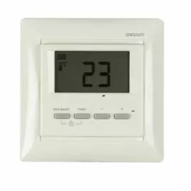 Терморегулятор Rexant RX-511H 51-0567 цифровой, бежевый, совместим с Legrand серии Valena