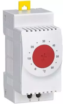 Термостат DKC R5THNC с регулируемым диапазоном температуры -10…+80°C, NС-контакт, "RAM Klima"