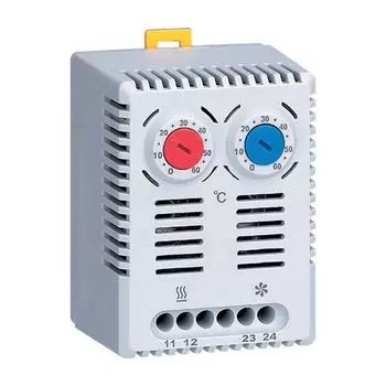Термостат EKF T2C10M NO+NC (охлаждение и обогрев) на DIN-рейку 10A 230В IP20 PROxima