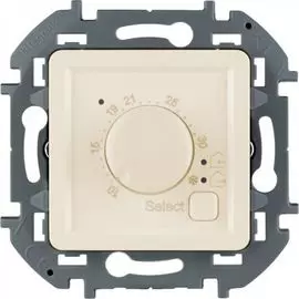 Термостат Legrand 673811 Inspiria слоновая кость с внешним датчиком для тёплых полов