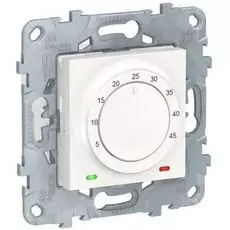 Термостат Schneider Electric NU550318 UnicaNew, белый, теплого пола, 10А, выносной термодатчик