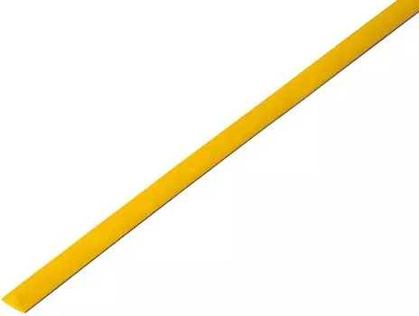 Термоусаживаемая трубка Rexant 20-4002 ТУТ нг 4,0/2,0мм, желтая (упак. 50 шт. по 1м)