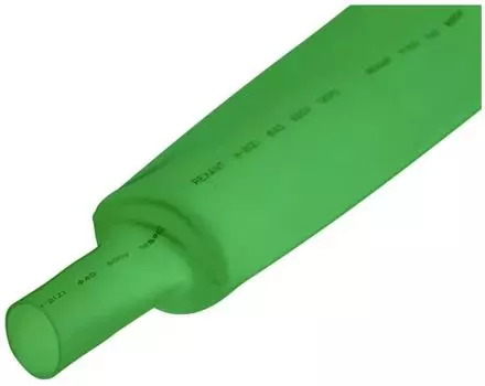 Термоусаживаемая трубка Rexant 23-0003 ТУТ нг 30,0/15,0мм, зеленая (упак. 10 шт. по 1м)