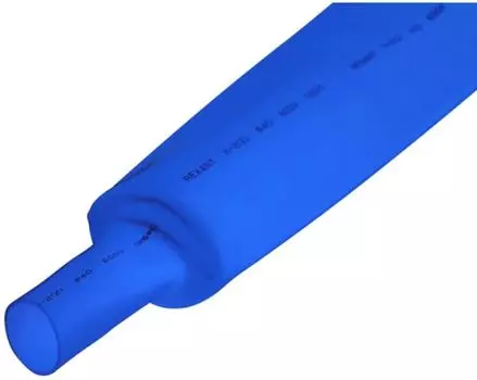 Термоусаживаемая трубка Rexant 23-5007 ТУТ нг 35,0/17,5мм, синяя (упак. 10 шт. по 1м)
