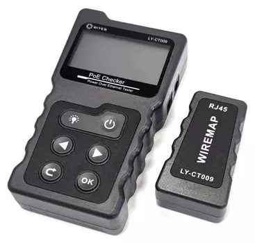 Тестер 5bites LY-CT009 UTP / STP / TEL / POE / TDR / LCD / FLASH