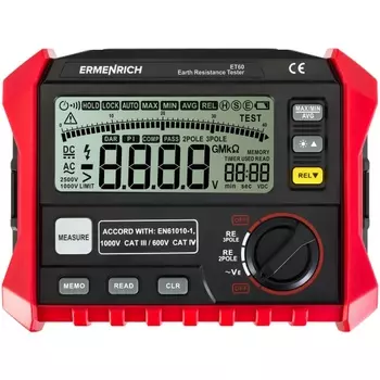 Тестер Ermenrich 82961 заземления Ping ET60