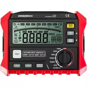 Тестер Ermenrich 82962 изоляции Ping ET50