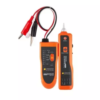 Тестер Lanmaster LAN-TST-TPK-300N набор для трассировки щуп + тон-генератор, с тестированием разводки витой пары