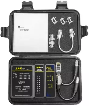 Тестер SNR SNR-LP-01 сетевой с функцией PoE