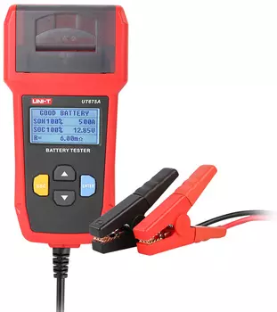 Тестер UNI-T UT675A батарей, 30 Ач ~ 200 Ач, USB, принтер для создания отчетов