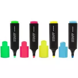 Текстовыделитель STAFF EVERYDAY HL-116 150116 4 шт, ассорти, линия 1-5 мм