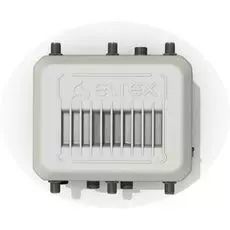 Точка доступа ELTEX WOP-12ac DC 802.11 ac (5G WiFi), 2.4/5GHz; 3х3 MIMO;. 2x10/100/1000 Base-T, 1x100/1000Base-X(SFP), 6 разьемов N-типа для подключен