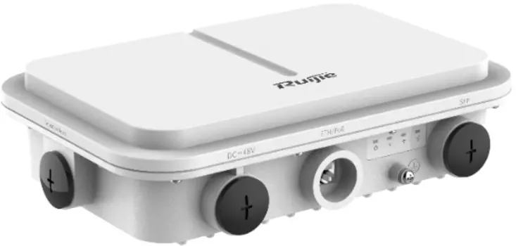 Точка доступа RUIJIE NETWORKS RG-AP680(CD) Wi-Fi 6 (802.11ax) outdoor wireless access point, dual-band dual-radio, up to 575Mbps@2.4G, 1200Mbps@5G and