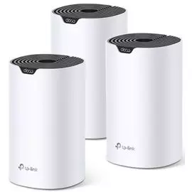 Точка доступа TP-LINK Deco S4(3-pack) AC1200, 867 Мбит/с на 5 ГГц + 300 Мбит/с на 2,4 ГГц, 2 гигабитных порта, 2 внутренние антенны, MU-MIMO, Beamform