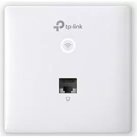 Точка доступа TP-LINK EAP230-Wall AC1200, 866 Мбит/с на 5 ГГц и 300 Мбит/с на 2,4 ГГц, 2 LAN, 802.3af/at PoE in