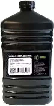 Тонер Cactus CS-TKYCU2BK-LT-500 черный флакон 500гр. для принтера Kyocera Color Universal TK-52xx/TK-54xx/TK-83xx/TK-85xx/TK-88xx