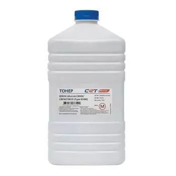 Тонер CET Type 824 для XEROX AltaLink C8045/C8030/C8035 (Japan) Magenta, 500г/бут, OSP0824-M-500