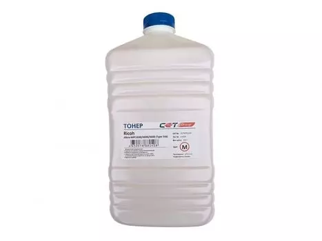 Картридж CET Тонер Type 516 для RICOH Aficio MPC2030/4000/5000 (Japan) Magenta, 500г/бут, (унив.), CET8071500