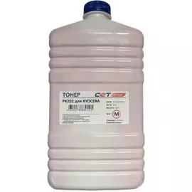 Тонер CET OSP0202M-500 PK202 пурпурный бутылка 500гр. для принтера Kyocera FS-2126MFP/2626MFP/C8525MFP