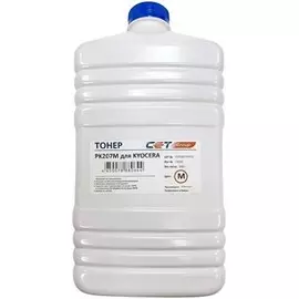 Тонер CET OSP0207M500 PK207 пурпурный бутылка 500гр. для принтера Kyocera Ecosys M8124cidn/8130cidn