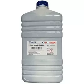 Тонер CET OSP0208K-500 PK208 черный бутылка 500гр. для принтера Kyocera Ecosys M5521cdn/M5526cdw/P5021cdn/P5026cdn