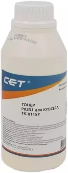 Тонер CET OSP0231Y-105 для KYOCERA ECOSYS M8124cidn/8130cidn Yellow (PK231) 105г/бут, (унив.) (TK-8115Y) Japan