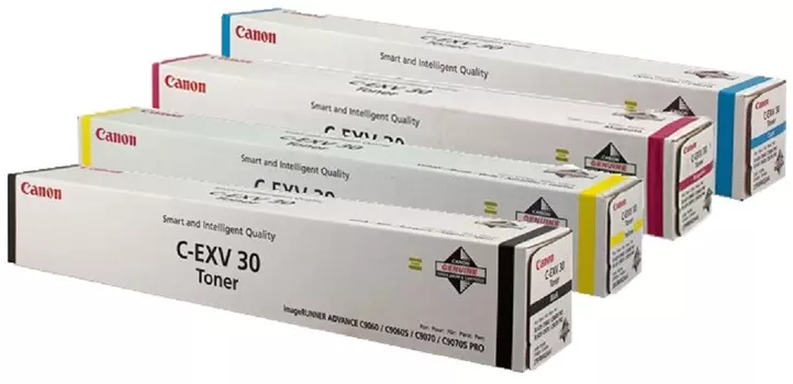 Тонер-картридж Canon C-EXV 30 пурпурный для imageRUNNER ADVANCE C9060 PRO/ C9070 PRO/ C9065 PRO/ C9075 PRO, 54 000стр