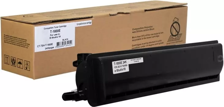 Тонер-картридж ELP CT-TSH-T-1800E для Toshiba T-1800E E-Studio 18 EU vers. (туба 675г) 24К