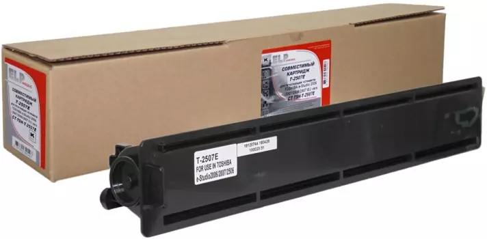 Тонер-картридж ELP CT-TSH-T-2507E для Toshiba T-2507E E-Studio 2006/2007/2506/2507 EU vers. (туба 240г)