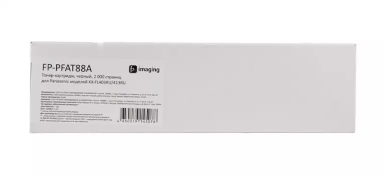 Тонер-картридж Fplus FP-PFAT88A черный, 2 000 страниц, для Panasonic моделей KX-FL403RU/413RU