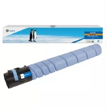 Тонер-картридж G&G GG-TN514C для Konica Minolta Bizhub C458/C558/C658 голубой 26000 стр TN-514C A9E8450
