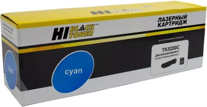 Тонер-картридж Hi-Black 4100603181 (HB-TK-5280C) для Kyocera ECOSYS P6235/M6235/M6635, C, 11K