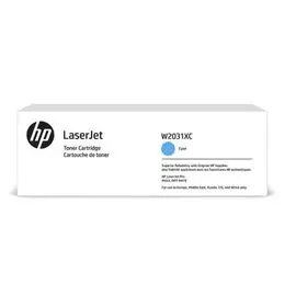 Тонер-картридж HP 415X W2031XC голубой (6000стр) для Color LaserJet Pro M454dn, dw, nw, МФУ M479dw, fdn, fdw, fnw