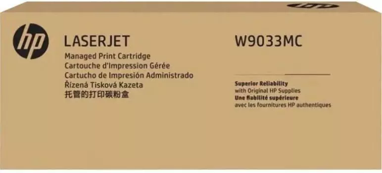Тонер-картридж HP W9033MC пурпурный (28 000 стр ) Magenta Managed для HP LJ E67550/ E67560/ E67660