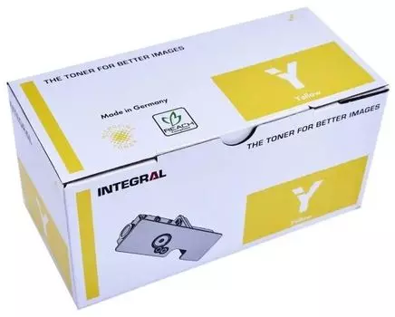 Тонер-картридж Integral TK-5430Y 12100587 с чипом для Kyocera Ecosys MA2100cfx/cwfx, PA2100cx/cwx 1250 стр.