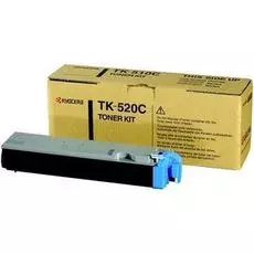 Тонер-картридж Kyocera TK-520C 1T02HJCEU0 для FS-C5015N Cyan 4000 стр