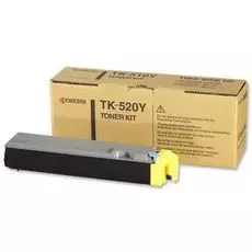 Тонер-картридж Kyocera TK-520Y 1T02HJAEU0 для FS-C5015N Yellow 4000 стр