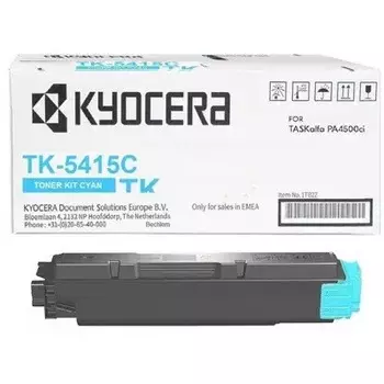 Тонер-картридж Kyocera TK-5415C 1T02Z7CNL0 синий для TASKalfa MA4500ci / PA4500ci , 13 000 стр.