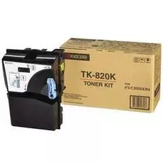 Тонер-картридж Kyocera TK-820K 1T02HP0EU0 для FS-C8100DN Black 15000 стр