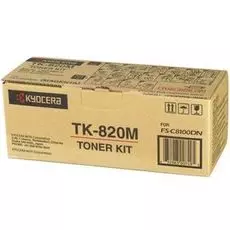 Тонер-картридж Kyocera TK-820M 1T02HPBEU0 для FS-C8100DN Magenta 7000 стр