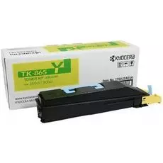 Тонер-картридж Kyocera TK-865Y 1T02JZAEU0 для МФУ Kyocera TASKalfa 250ci/ 300ci Yellow 12000 страниц