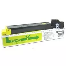 Тонер-картридж Kyocera TK-895Y 1T02K0ANL0 для Kyocera FS-C8020/C8025 yellow 6 000 страниц