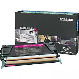 Тонер-картридж Lexmark C734A1MG пурпурный (6 000 стр)