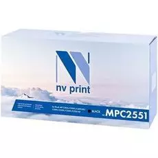 Тонер-картридж NVP NV-MPC2551Bk для Ricoh MP C2031/C2051/C2051AD/C2501/C2531/C2551/C2551AD, 10000k, черный