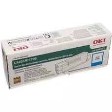 Тонер-картридж OKI 43381923 голубой (2K) C5600/5700 (43381907)